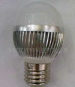 供應特價熱銷大功率LED3*1W球泡燈杯及燈具配件